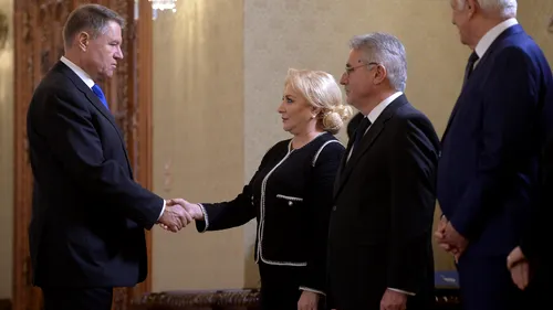 Premierul Viorica Dăncilă a transmis la Cotroceni propunerile de numire a noilor miniștri