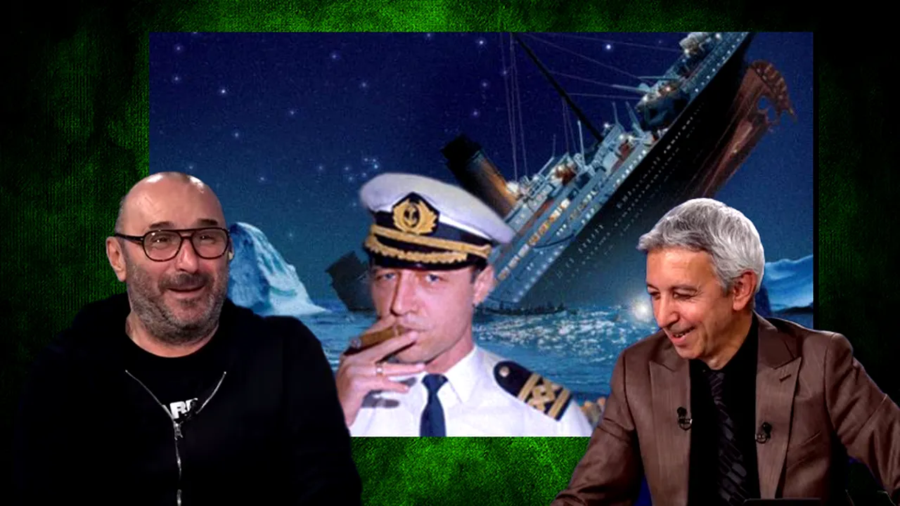Dan Diaconescu: „Băsescu plângea când s-a scufundat TITANICUL pentru că avea client pentru vapor”