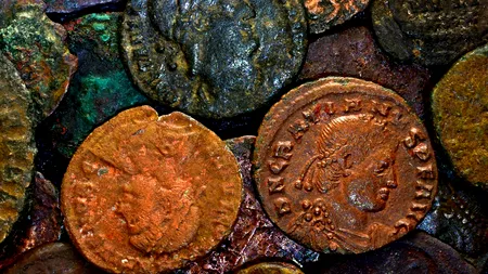 COMOARĂ din vremea Imperiului Roman, găsită de un bărbat într-un sat din Sibiu