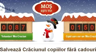 Salvează Crăciunul copiilor fără cadouri