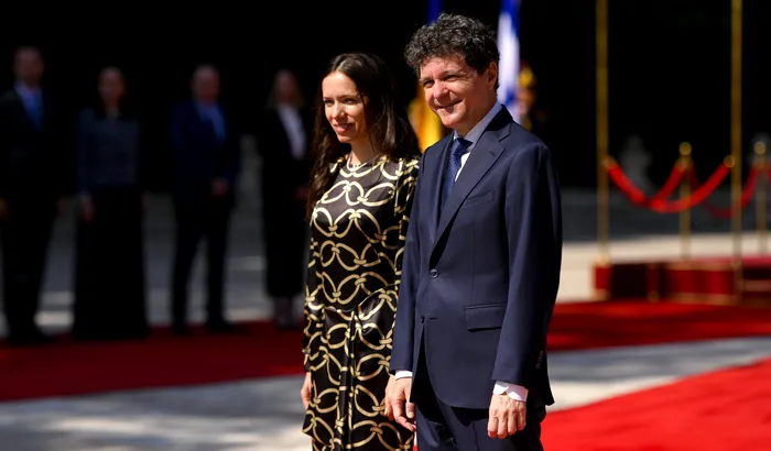 Nicusor Dan și Mirabela Gradinaru/ MEDIAFAX FOTO