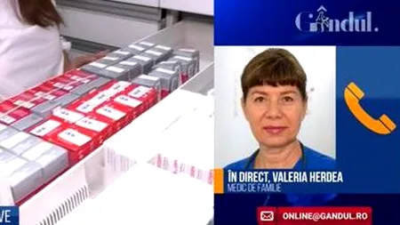 GÂNDUL LIVE.  Valeria Herdea, medic de familie: „Nu poți să spui că ai un vaccin și nu mergi să te vaccinezi”