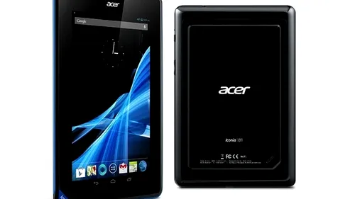 Acer Iconia B1 - o tableta Android ieftină