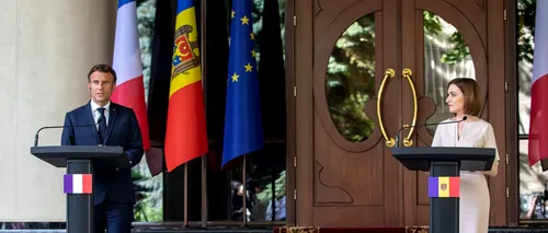 Emmanuel Macron, vizită la Chișinău: „Dorința Republicii Moldova de a adera la UE este perfect legitimă”