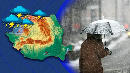 Cum se schimbă vremea în orele următoare. Unde plouă și unde ninge. Prognoza meteorologilor ANM, în exclusivitate pentru Gândul