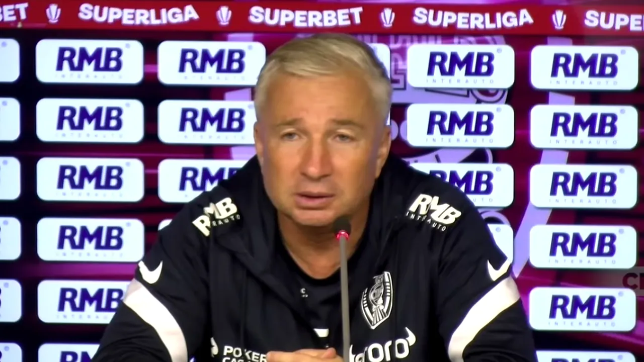 Universitatea Craiova a câștigat derby-ul cu CFR Cluj. Dan Petrescu: „Nu înțeleg de ce e delegat mereu același arbitru”