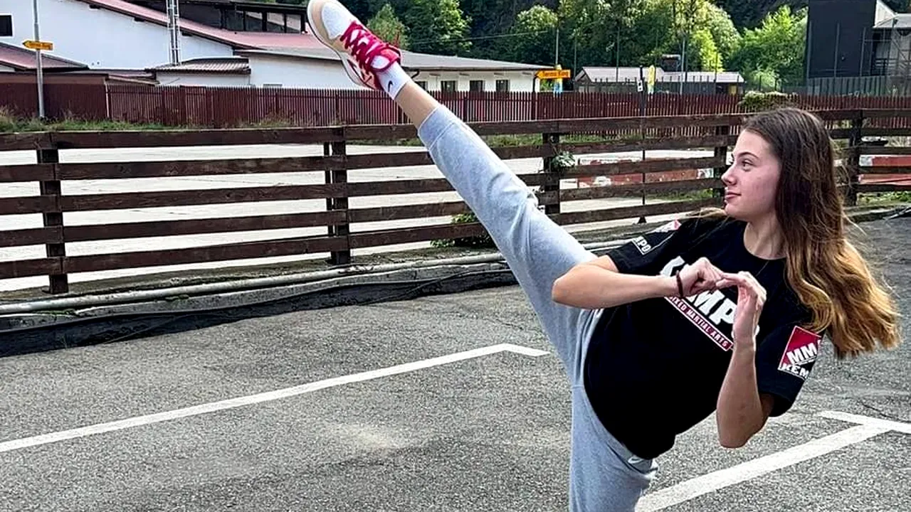 E inspirată de Van Damme și vrea să-și apere TITLUL mondial!