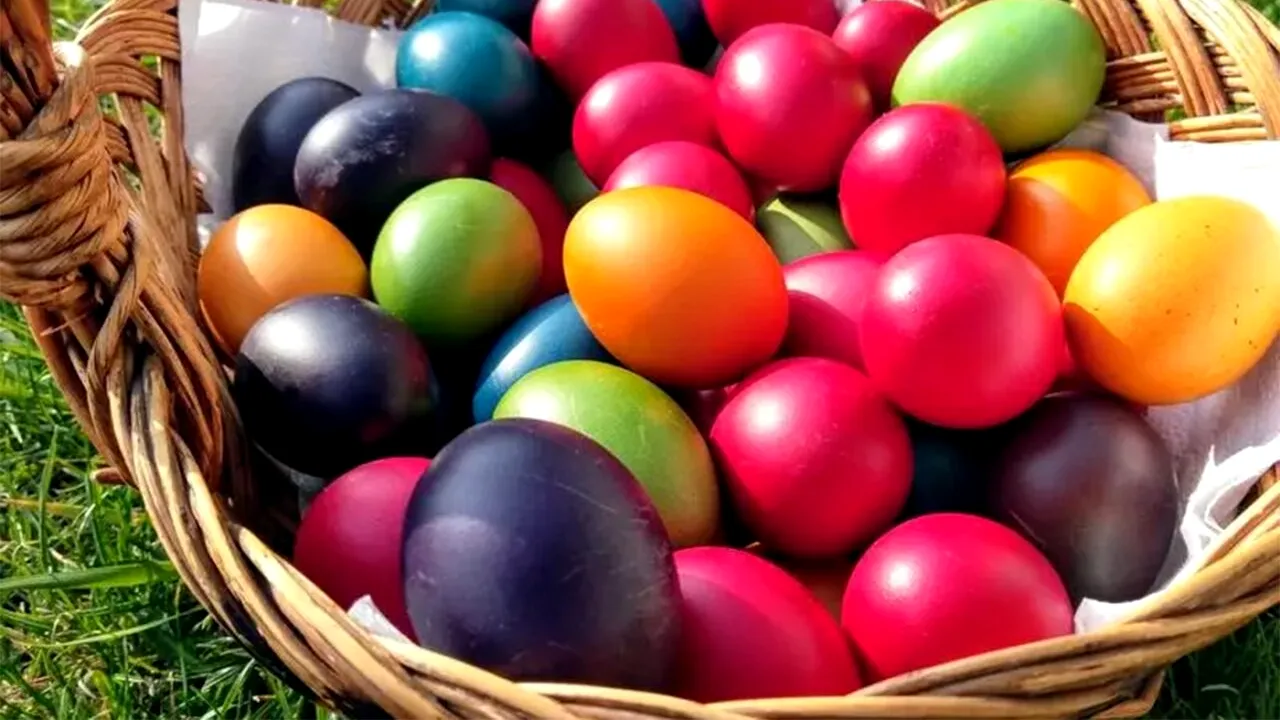 Singura culoare în care nu trebuie să vopsești ouăle de Paște. Este mare păcat, potrivit credinței creștin-ortodoxe