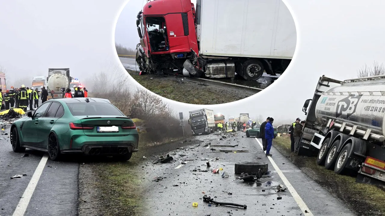 Șapte oameni au murit în urma unui accident deosebit de grav produs în Timiș pe drumul european E70
