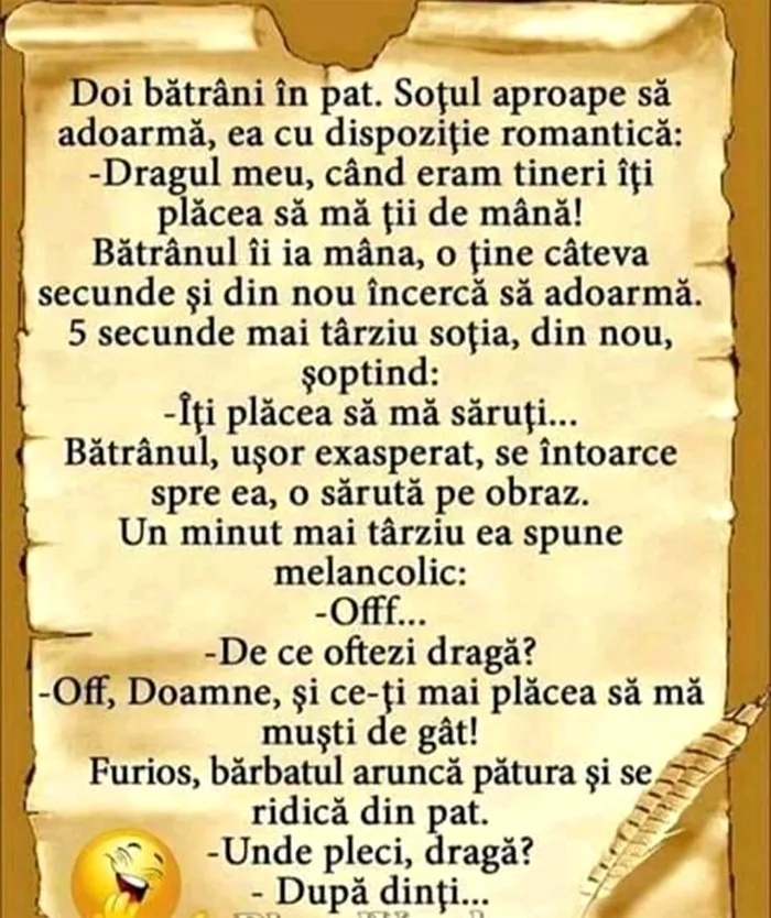 Bancul de joi Pensionarii și dispoziția romantică