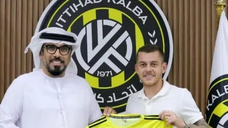 Alex Cicăldău, adio echipa națională? Fotbalistul a ajuns la Ittihad Kalba, tocmai în Emiratele Arabe Unite