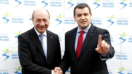 Eugen Tomac candidează la șefia PMP. Am învățat politică de la Traian Băsescu