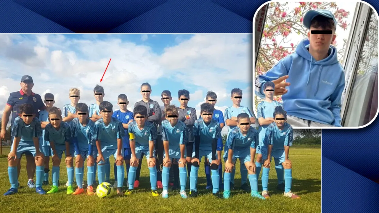 Adolescentul implicat în crima de la Cenei juca fotbal la un club important. Antrenorul său a făcut dezvăluiri tulburătoare: ”O lua razna. Când se enerva pe teren, lovea copiii intenționat”