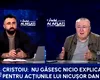 Ion Cristoiu: Până acum, tot ce a făcut Nicușor e un dezastru. Dacă nu o scoteau pe Lasconi cu fotografiile….ea îl bătuse la scor, la dezbatere