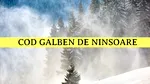Cod galben de vânt puternic, ploi și ninsori. Care sunt zonele vizate și cât timp sunt valabile avertizările meteo