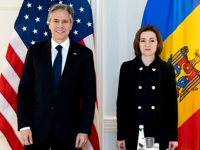 Mesaj pentru Vladimir Putin: Maia Sandu a bătut palma cu Antony Blinken!