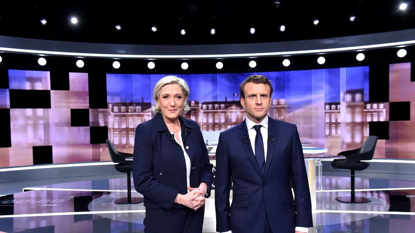 Emmanuel Macron se distanțează de Marine Le Pen în preferințele electorale, după dezbaterea de miercuri seară