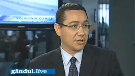 GÂNDUL LIVE. Ce se va întâmpla cu cota unică în 2013? Răspunsul premierului Victor Ponta