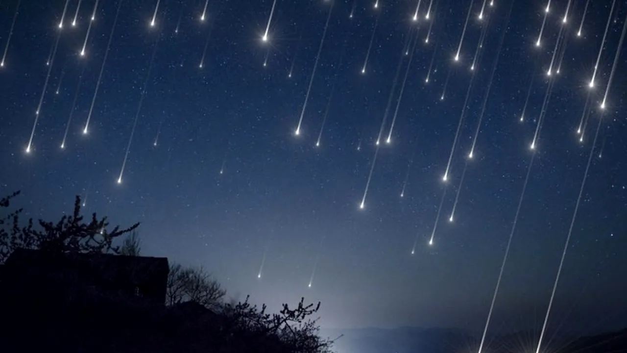 Ploaia de METEORIȚI care se poate observa de pe cerul României. Lyridele pot fi văzute destul de rar