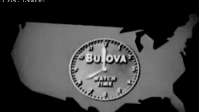 VIDEO Cum arată prima reclamă TV din lume, difuzată în 1941