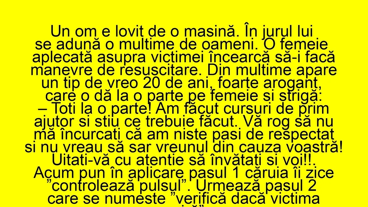 BANCUL ZILEI | Cursuri de prim ajutor