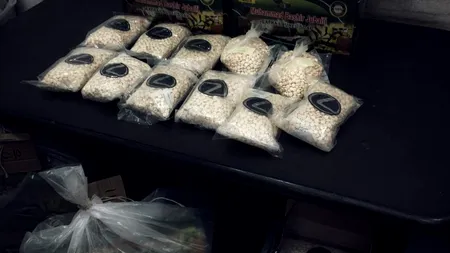 DIICOT, ce lovitură! Captură-record de captagon și hașiș! Drogurile valorau 60 de milioane de euro! - Galerie FOTO și VIDEO
