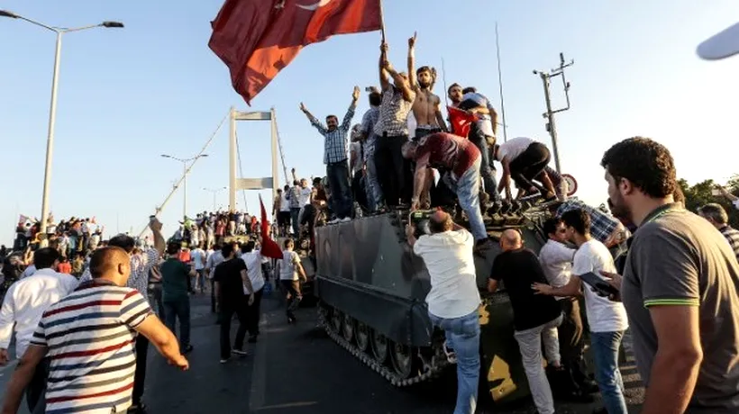 35.000 de persoane, arestate în Turcia după lovitura de stat eșuată