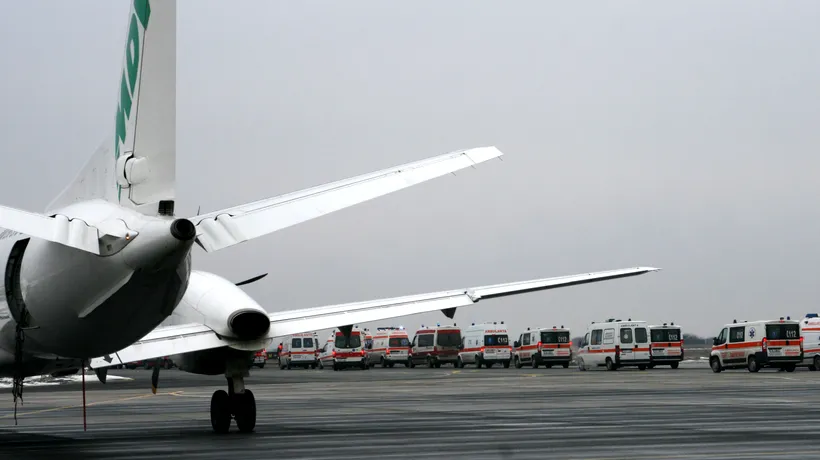 Avion Carpatair revenit la Timișoara după ce s-a aprins un senzor