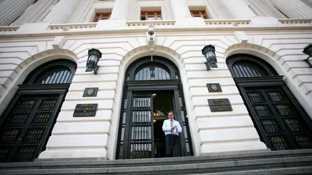 BNR a împrumutat două bănci cu 247 milioane de lei, cea mai mică sumă din ultimele 17 luni la licitația repo