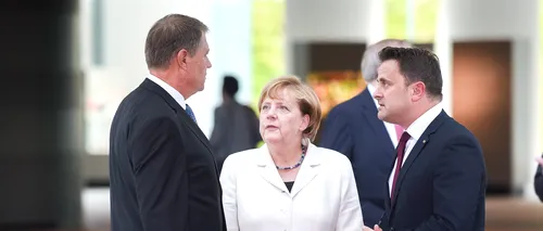 Ce a propus, de fapt, Iohannis, în întâlnirea cu Merkel