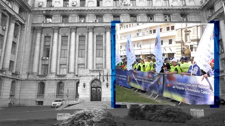 VIDEO | Sindicaliștii din Poliție cer și ei 