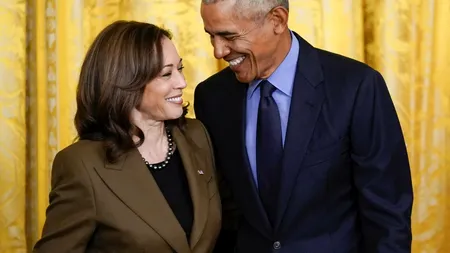 Barack și Michelle Obama își anunță public susținerea pentru Kamala Harris