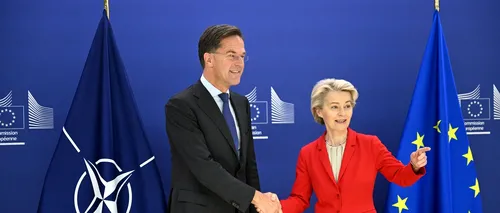 Rutte și von der Leyen promit consolidarea PARTENERIATULUI strategic NATO-UE