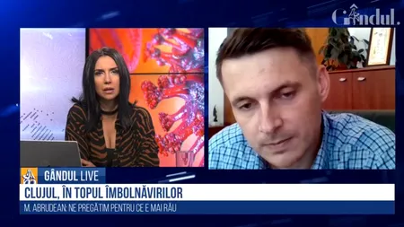 GÂNDUL LIVE. Mircea Abrudean, prefectul de Cluj: Ne pregătim în continuare pentru ce este mai rău, găsim soluții pe partea medicală, dar soluția e să nu ajungi la partea medicală
