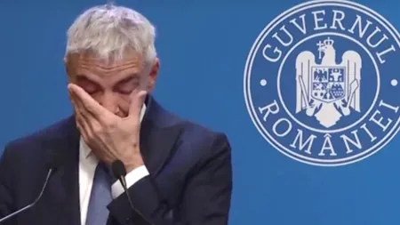 Momentul când l-a bufnit PLÂNSUL pe Dragoș Anastasiu după ce și-a anunțat demisia din funcția de vicepremier