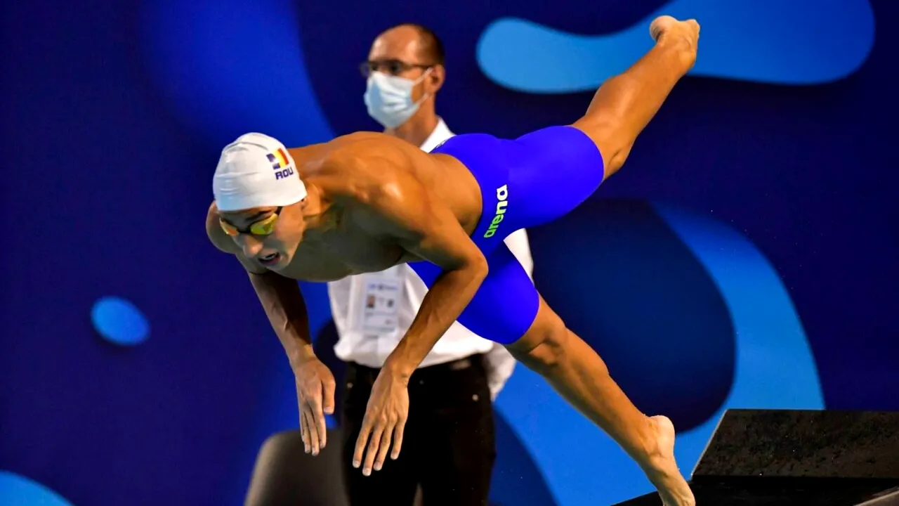 Vlad Stancu a ÎNOTAT în 32 de zile distanța București - Timișoara!