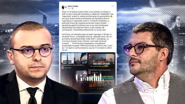 Atacurile iraniene declanşează un razboi neașteptat. Iancu Guda vs. Răzvan Pascu: „Agenți imobiliari cu comisioane nejustificate” / „Frustrați și dezaxați”