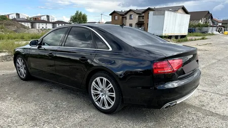 Nu este o eroare! Cu ce sumă a fost scos la licitație acest Audi A8, de către ANAF Ploiești