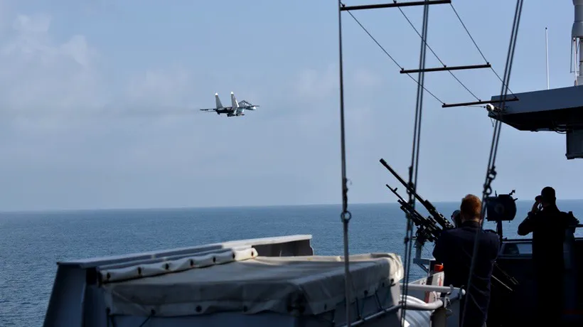 „Manevre periculoase” în Marea Neagră. Ministerul Apărării olandez: Fregata Evertsen a fost hărțuită de avioane militare rusești