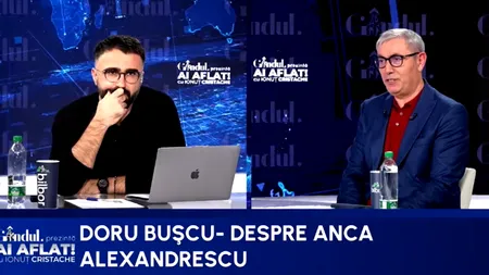Doru Bușcu despre șansele Ancăi Alexandrescu la Primăria Capitalei: Are un mare minus