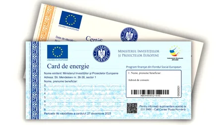 Ajutorul pentru compensarea prețului energiei va continua cel puțin până în 2024. Care sunt condițiile pentru a primi cardul de energie
