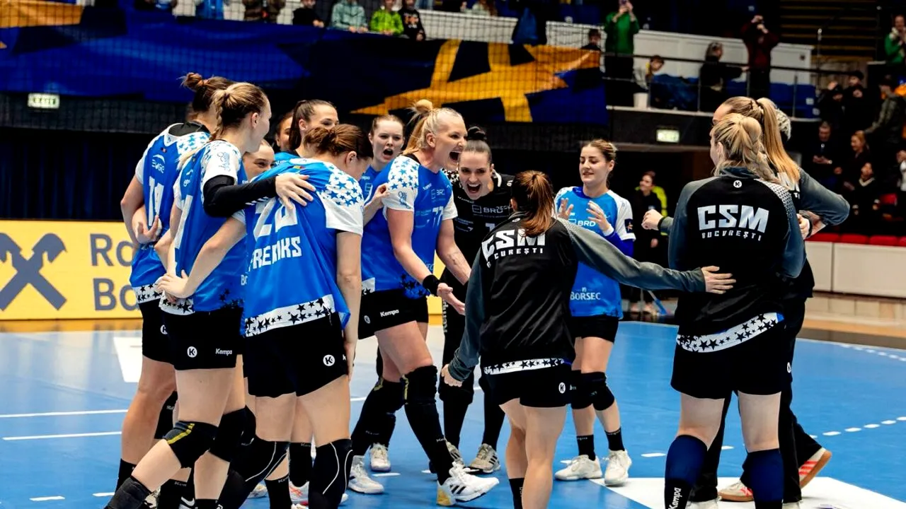 CSM București, gata de REVANȘA cu Esbjerg. Luptă pentru calificarea în Final Four