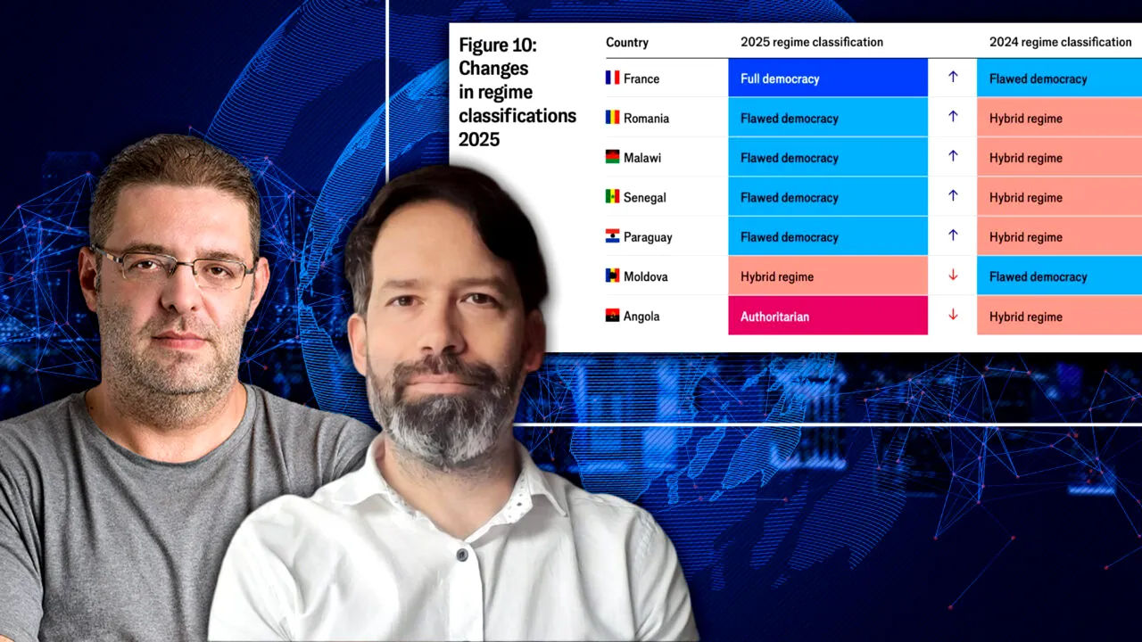 Scandalos! Deși democrația românească se destramă pe zi ce trece, The Economist a crescut ratingul regimului de la București în indexul Democrației