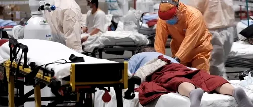 VIDEO cu spitalul de campanie din Spania unde sunt tratați 350 de bolnavi de coronavirus în fiecare zi. „Arată ca o tabără militară”