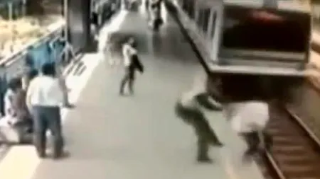 Salvat de la moarte în ultimul moment. VIDEO
