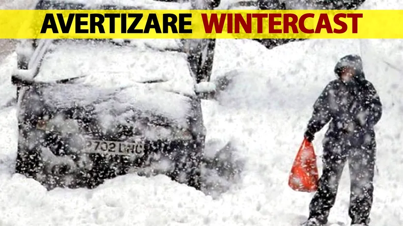 E oficial, vin ninsorile! Meteorologii Accuweather au emis AVERTIZARE „WINTERCAST” pentru București
