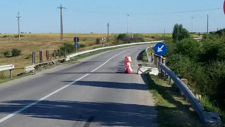 Un DN important, între județele Olt și Vâlcea, închis pe termen nelimitat
