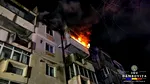 Incendiu într-un bloc din Dâmbovița. Flăcările uriașe au cuprins un apartament. Adulți și copii, evacuați