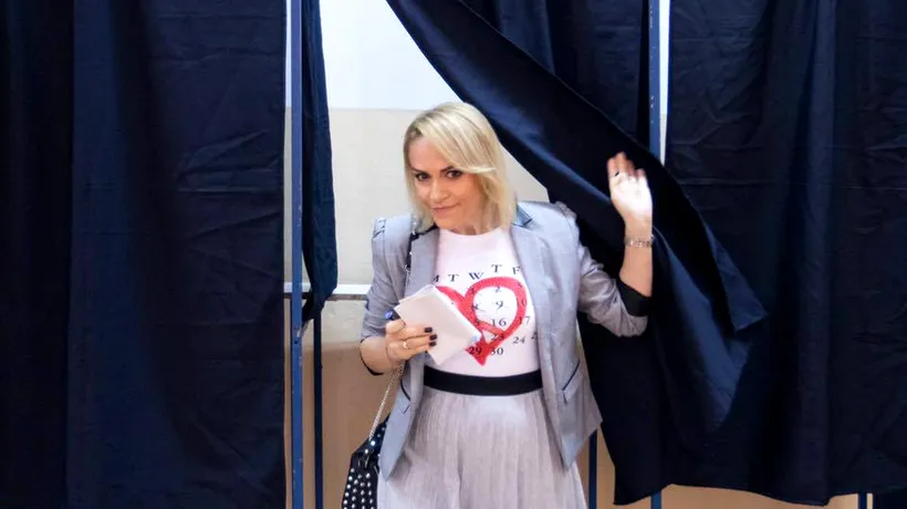 Gabriela Firea: Am votat fără să mă împingă altcineva sau ca să fiu cool