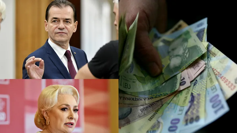 Dăncilă, pe ultima sută pe metri: Vrem să majorăm salariul minim cu 100 de lei / Reacția lui Orban: Mai era cineva prin 1989 care mai dădea câte 100 de lei 